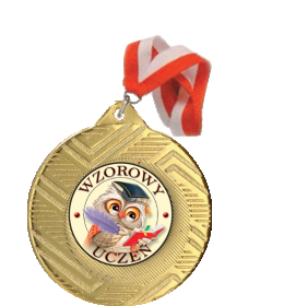 Medal wzorowy uczeń MD66