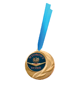 Medal wzorowy uczeń MD70