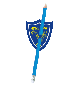 Ołówek z tarczą BIL05