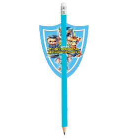 Ołówek z tarczą Życzymy Powodzenia BIL933