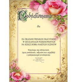 Podziękowanie A1099