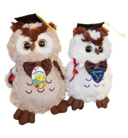 Sowa Arystokratka wielka  25 cm ZW134