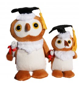 Sowa Lukrecja mniejsza 11 cm ZW104