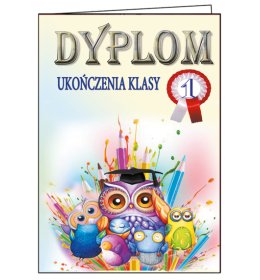Teczka dyplom ukończenia 1 klasy TC1071