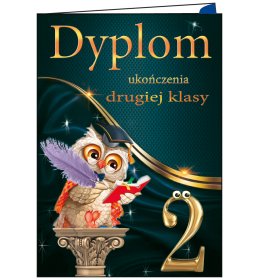 Teczka dyplom ukończenia 2 klasy TC1082