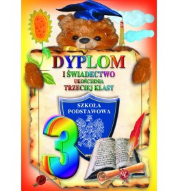 Teczka dyplom ukończenia 3 klasy TC30