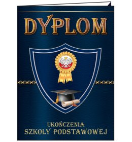 Teczka dyplom ukończenia szkoły podstawowej TC1076