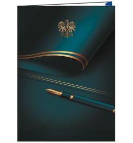 Teczka etui z godłem TC903