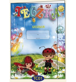 Teczka ucznia z gumką TC01