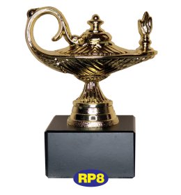 Trofeum lampa mądrości 12,5 cm RP8