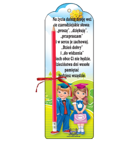 Zakładka do książki z ołówkiem BIL928