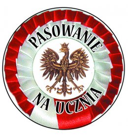 Znaczek pasowanie na ucznia E428