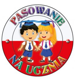 Znaczek pasowanie na ucznia E681