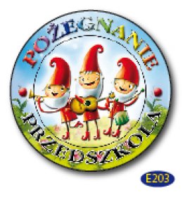 Znaczek Pożegnanie przedszkola E203