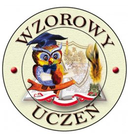 Znaczek Wzorowy uczeń E40