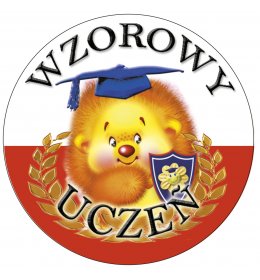 Znaczek wzorowy uczń E451