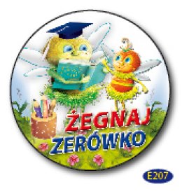 Znaczek Żegnaj zerówko E207