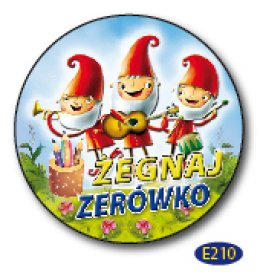 Znaczek Żegnaj zerówko E210